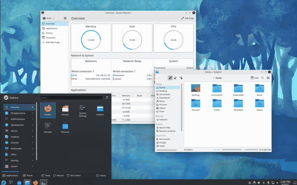 Fedora KDE Linux distro beste