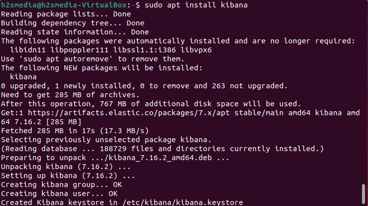 Kibana Installation Ubuntu 22.04 or 20.04