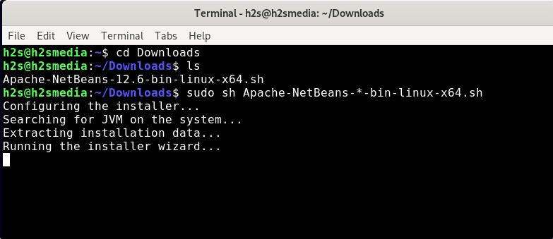Start Script installer on Debian 11