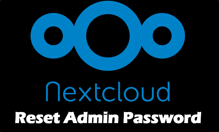 command Nextcloud admin password reset