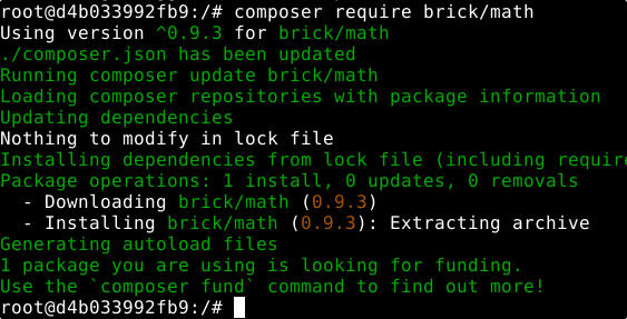 composer require package command