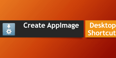 create desktop shortcut for an AppImage