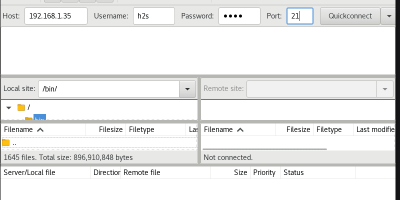 install filezilla client on almalinux ro rocky linux