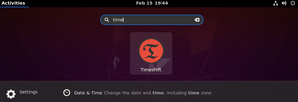 Run TimeShift on Ubuntu 22.04 Linux