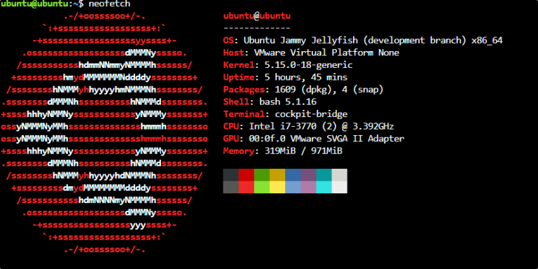 neofetch install ubuntu 22.04 20.04