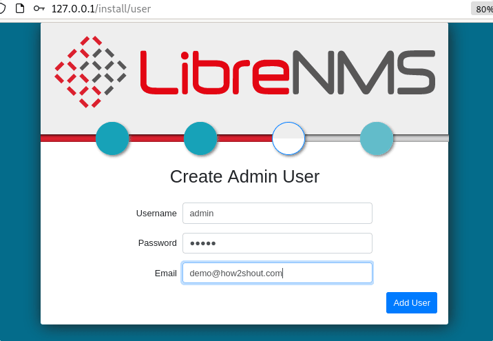 Create Admin User