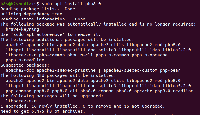 For PHP 8.0 ubuntu 20.04