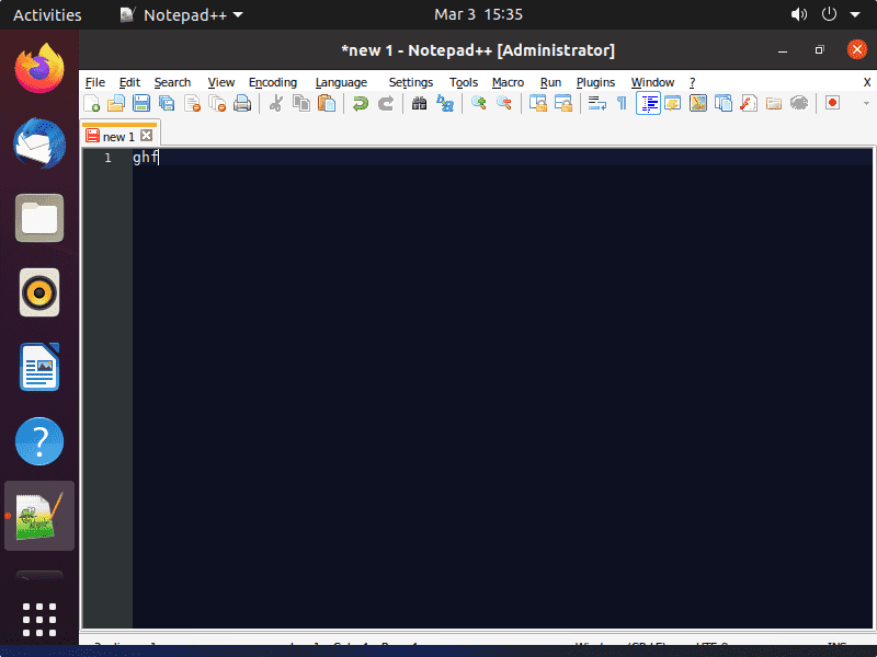 Install NotePad on Ubuntu 22.04 LTS