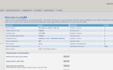 Install phpBB forum on Debian 11 Bullseyel min