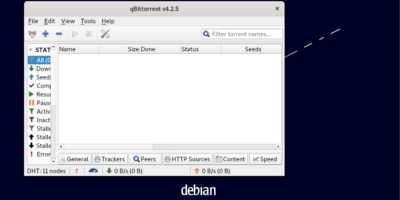 Install qbittorrent on Debian 11 Bullseye Linux