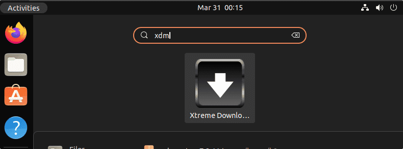Launch xtreme Download manager