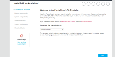 Prestashop install on Almalinux 8