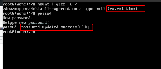 Reset Root password in Debian 11 Buslleye