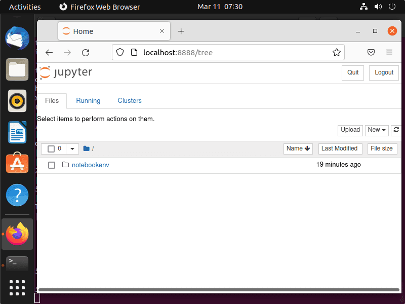 Run Jupyter Notebook on Ubuntu 22.04 20.04