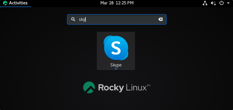 Run Skype on Rocky Linux 8