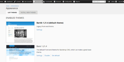 install Backdrop CMS on Ubuntu 20.04 Focal