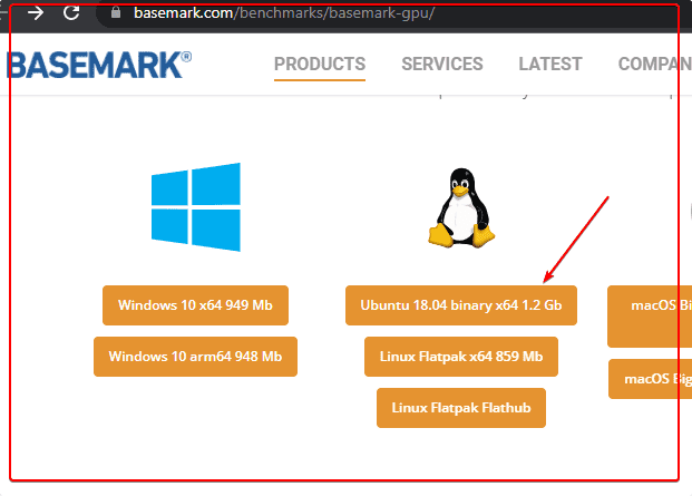 Download Basemark Ubuntu binary