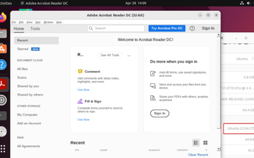 Install Adobe Acrobat Reader DC on Ubuntu 22.04 LTS Jammy