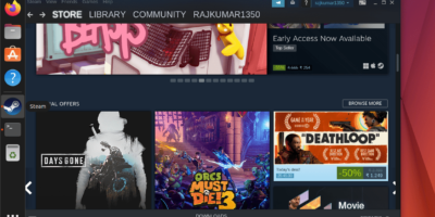 Install Steam on Ubuntu 22.04 Linux to play games