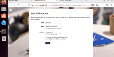 Install Umbraco CMS on Ubuntu 20.04 LTS