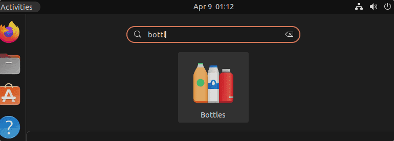 Launch Bottles on Ubuntu