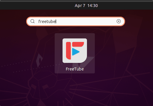 Launch FreeTube
