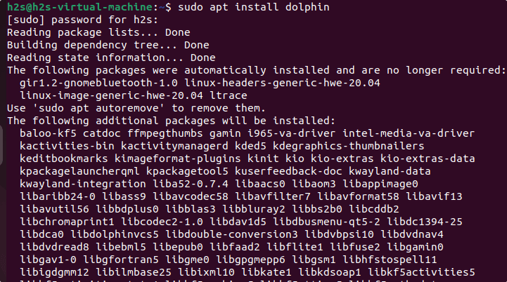 Install Dolphin on Ubuntu 22.04