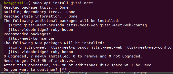 Install Jitsi Meet on Ubuntu 22.04 Jammy