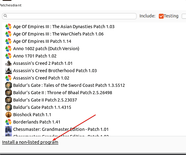 Install a non listed program playonlinux ubuntu 22.04