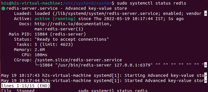 Redis server install Ubuntu 22.04