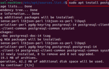 install postgresql on Ubuntu 22.04 LTS