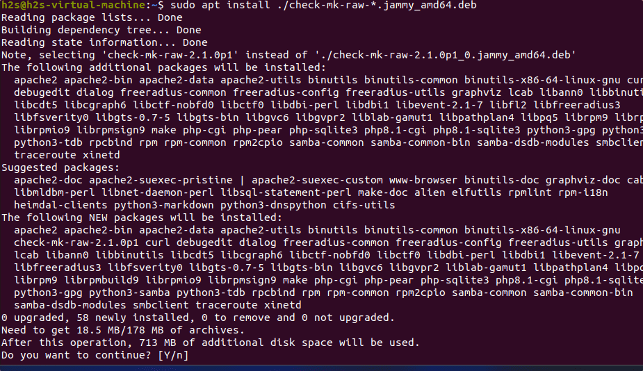 Install Checkmk on Ubuntu 22.04