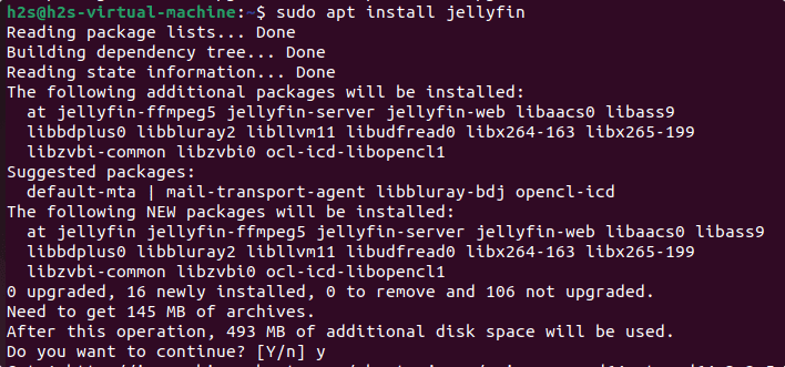 Install Jellyfin on Ubuntu 22.04