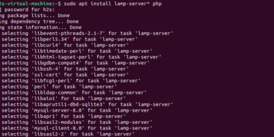 Install Lamp server on Ubuntu 22.04 or 20.04
