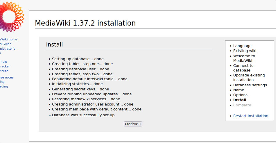 Install MediaWiki Ubuntu 22.04 Linux