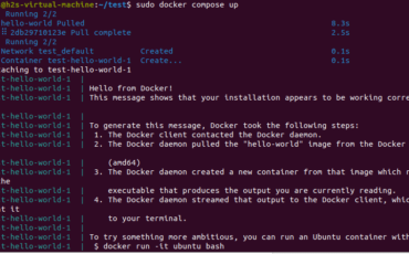 RUn docker compose on Ubuntu 22.04 LTS