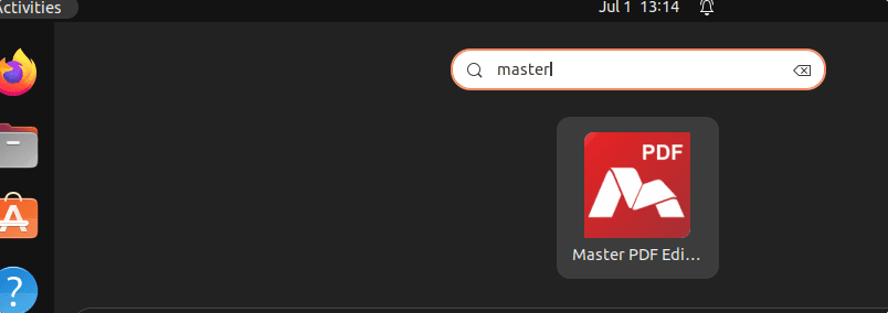 Run Master PDF Linux