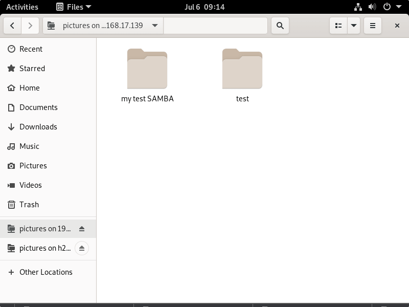 Ubuntu running samba on Debian