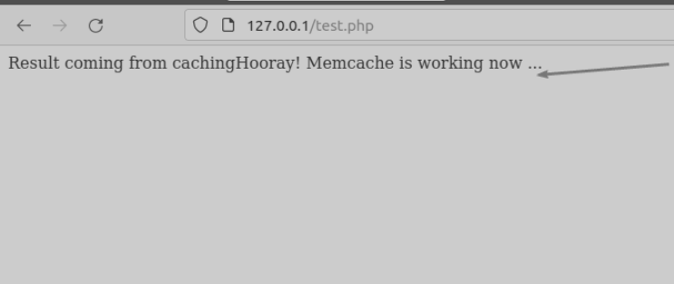 Confirm Memcached is caching or not on Ubuntu 22.04