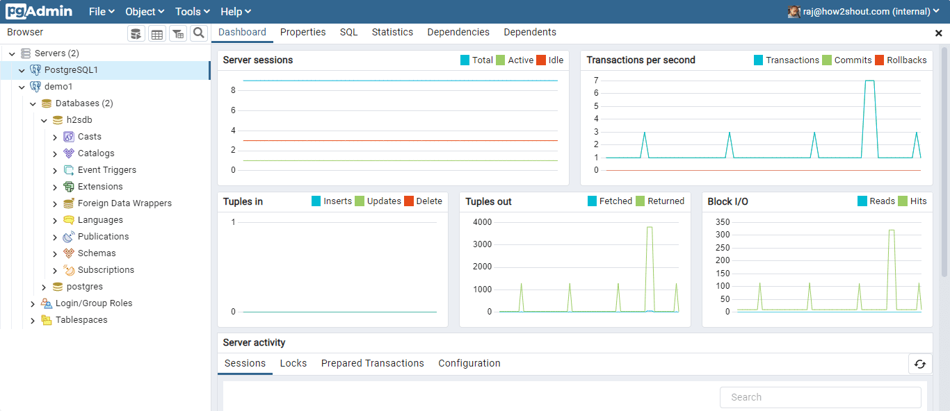 Comment installer Pgadmin 4 sur Ubuntu 20.04 LTS Linux