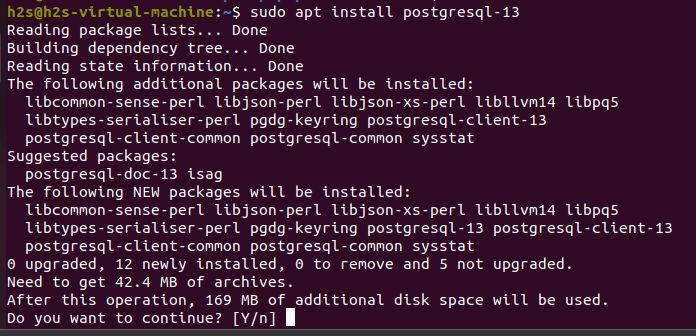 Installer PostgreSQL 13 sur Ubuntu 22.04