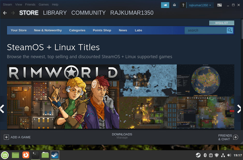 Install Steam Client App on Linux Mint or LDME