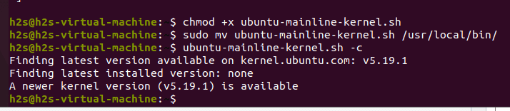 download script to update Ubuntu 22.04 kernel