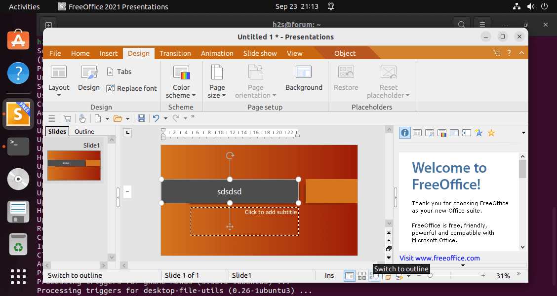 Install freeoffice on Ubuntu 22.04 Linux