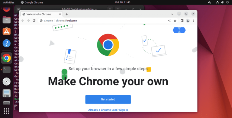 Download and install Chrome Deb On Linux