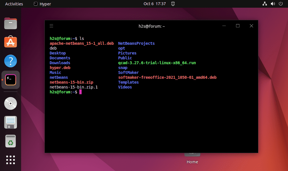 Install Hyper Terminal on Ubuntu 22.04