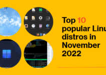 Top 10 popular Linux distros in November 2022
