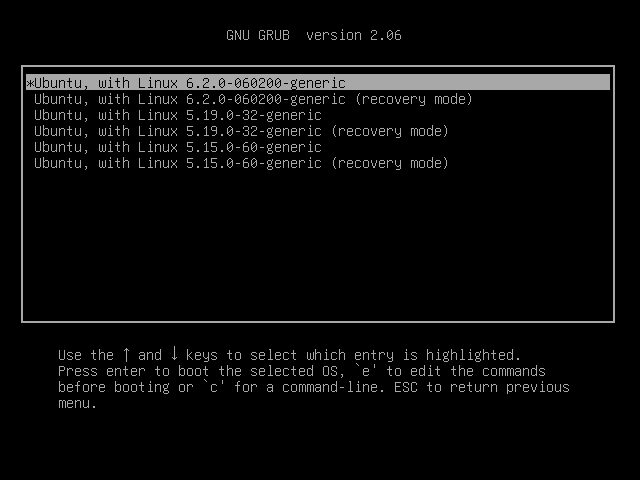 Install Linux Kernel 6.2 on Ubuntu 22.04 or 20.04