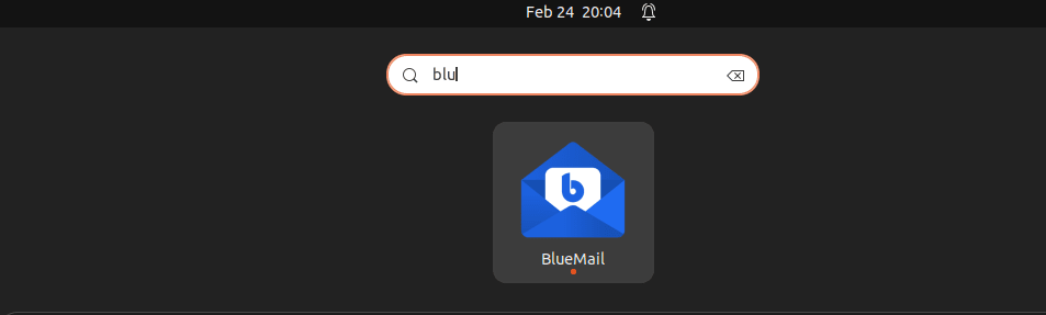 Verifying that BlueMail