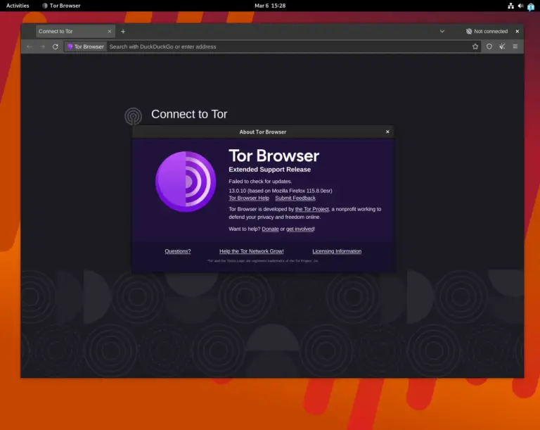 Installing Tor Browser in Debian 12 or 11